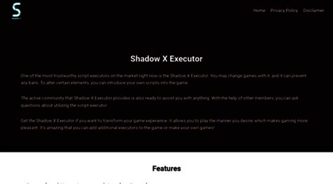Shadow X Executor - Download Shadow X Roblox Exploit