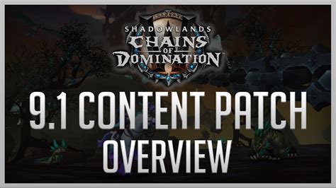 Shadowlands content patch