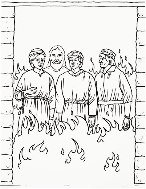 Shadrach Meshach And Abednego Printables