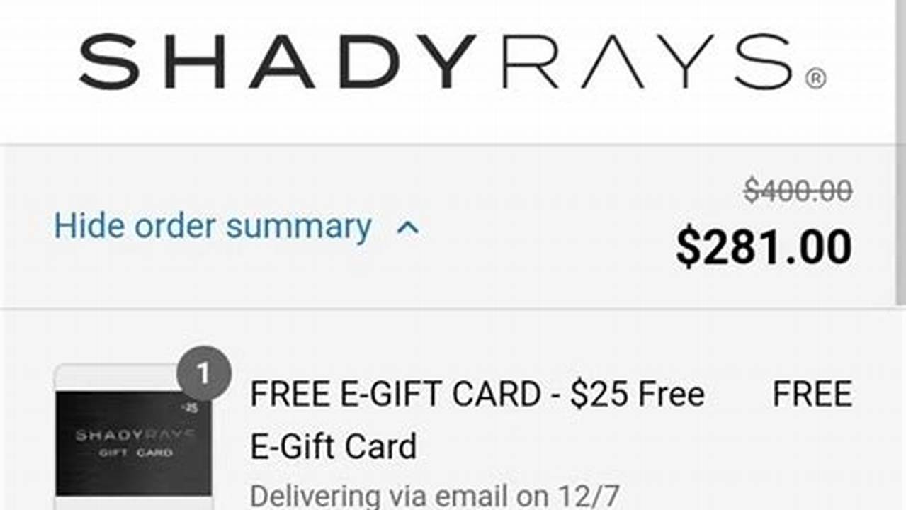 Shady Rays Discount Code 2024