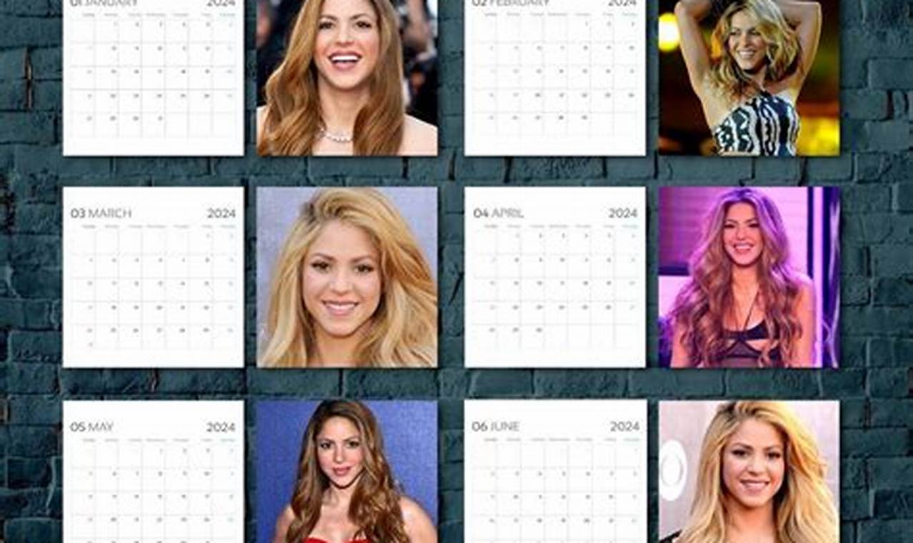 Shakira 2024 Calendar Calculator Using