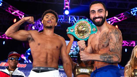 Shakur Stevenson fighting