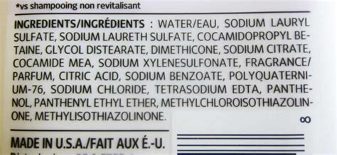 Shampoo Ingredients to Avoid