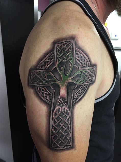 100 Celtic Cross Tattoos For Men Ancient Symbol Design Ideas