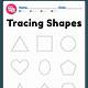 Shape Tracing Printables