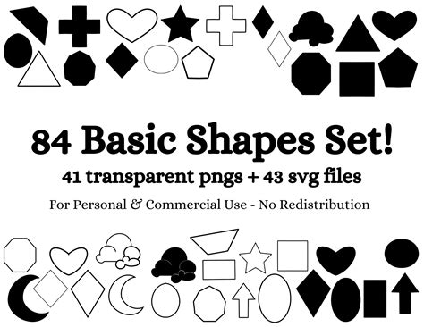 Unlock Your Creativity with Our Exceptional Shape SVG Free Library!