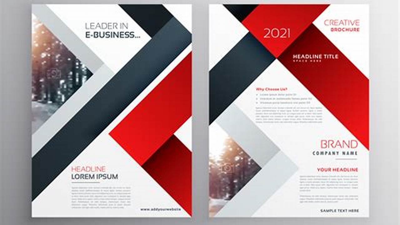 Shapes, Brochure Template