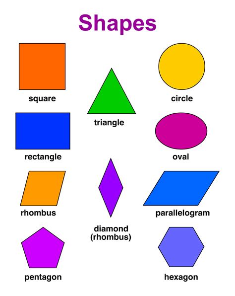 Shapes Printable