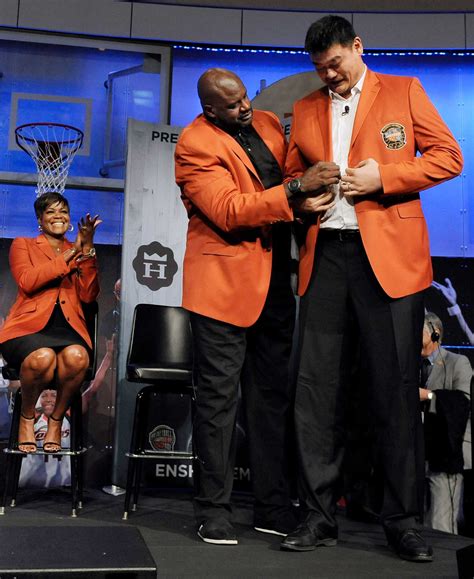 Shaquille O Neal And Yao Ming
