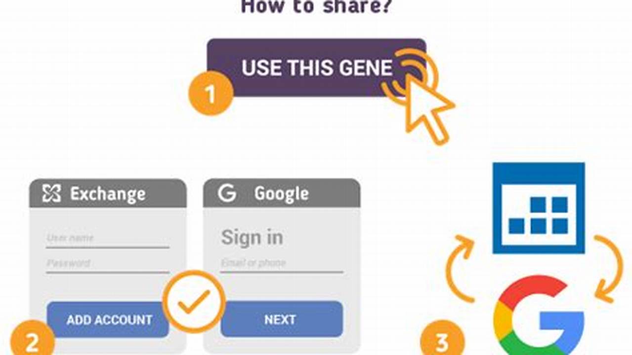 Share Exchange Calendar To Google