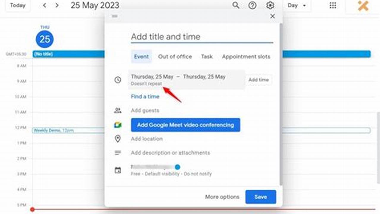 Share Google Calendar Event Via Text
