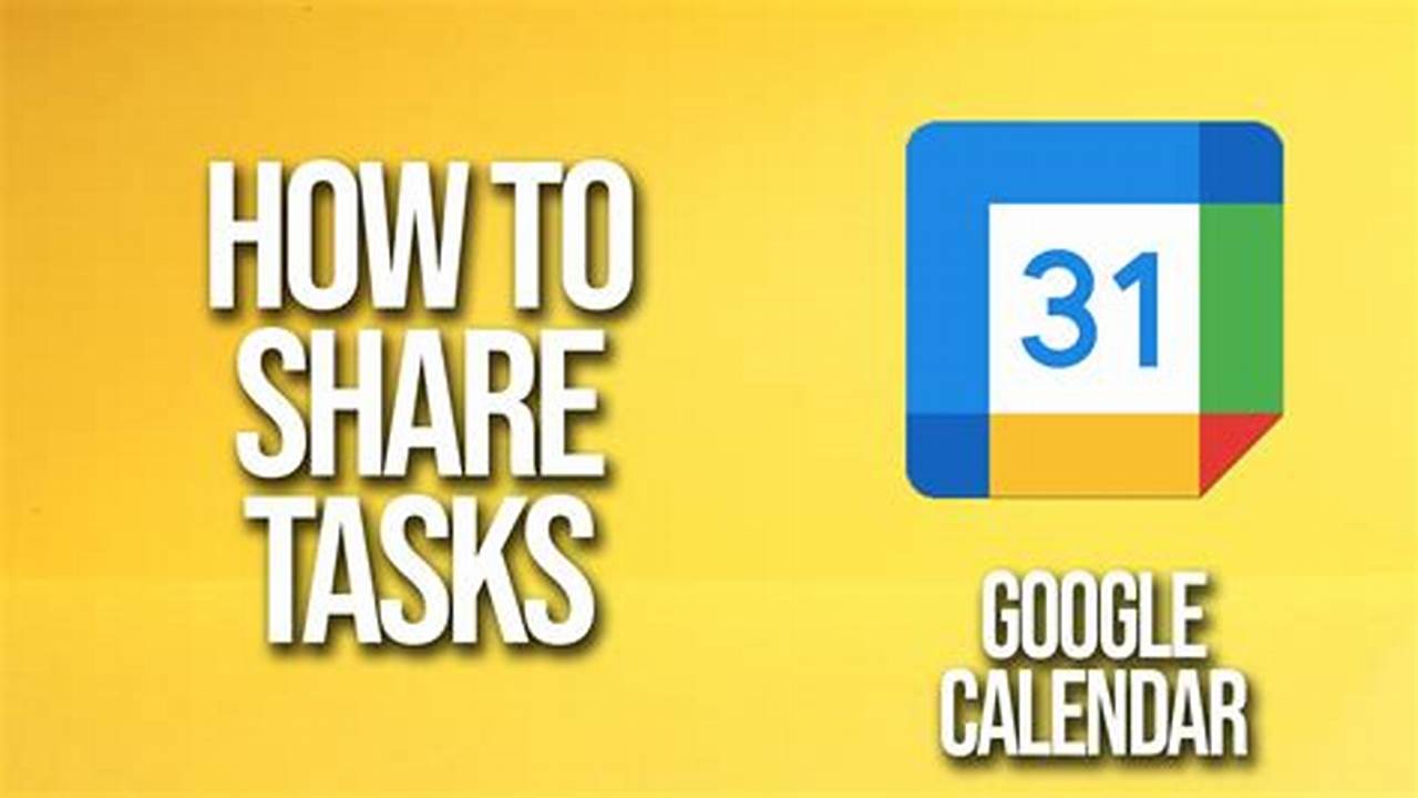 Share Google Tasks Calendar