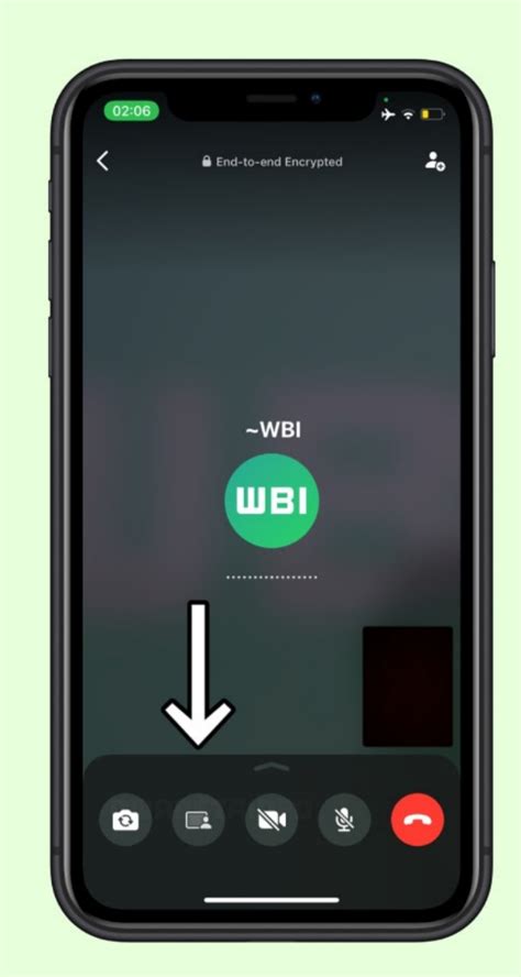 Share Screen on WhatsApp on Android