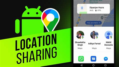 Share Your Location on Android Using Google Maps