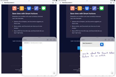 Share your Quick Note on iPad