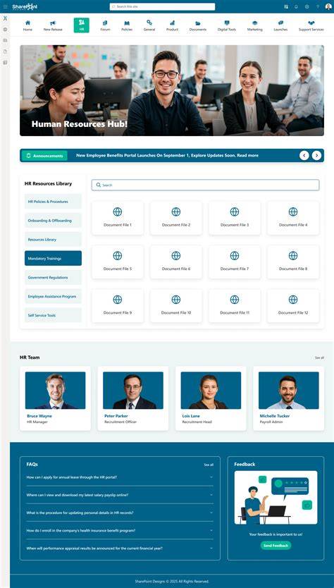 Sharepoint Modern Site Template