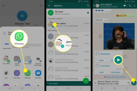 Sharing Music with Specific WhatsApp Contacts
