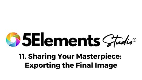 Sharing Your Masterpiece