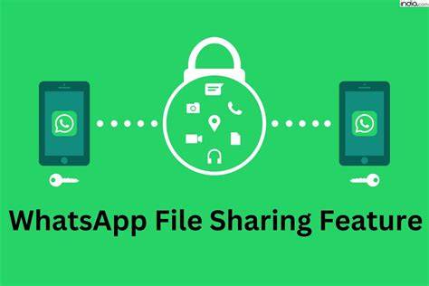 Sharing a File on WhatsApp