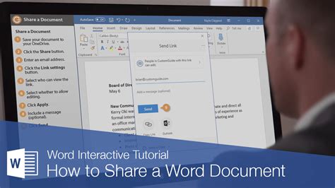 Sharing a Word Document: