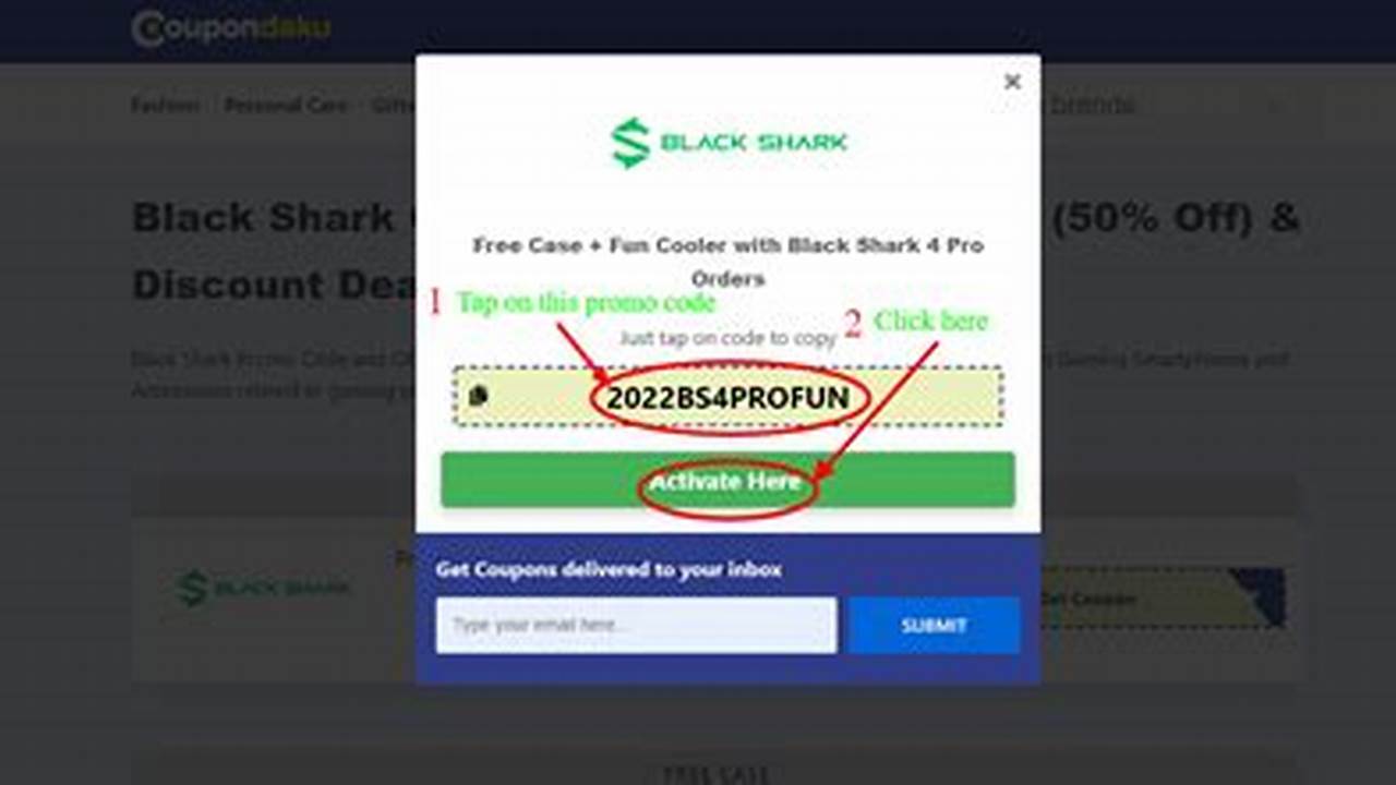 Shark Voucher Code 2025