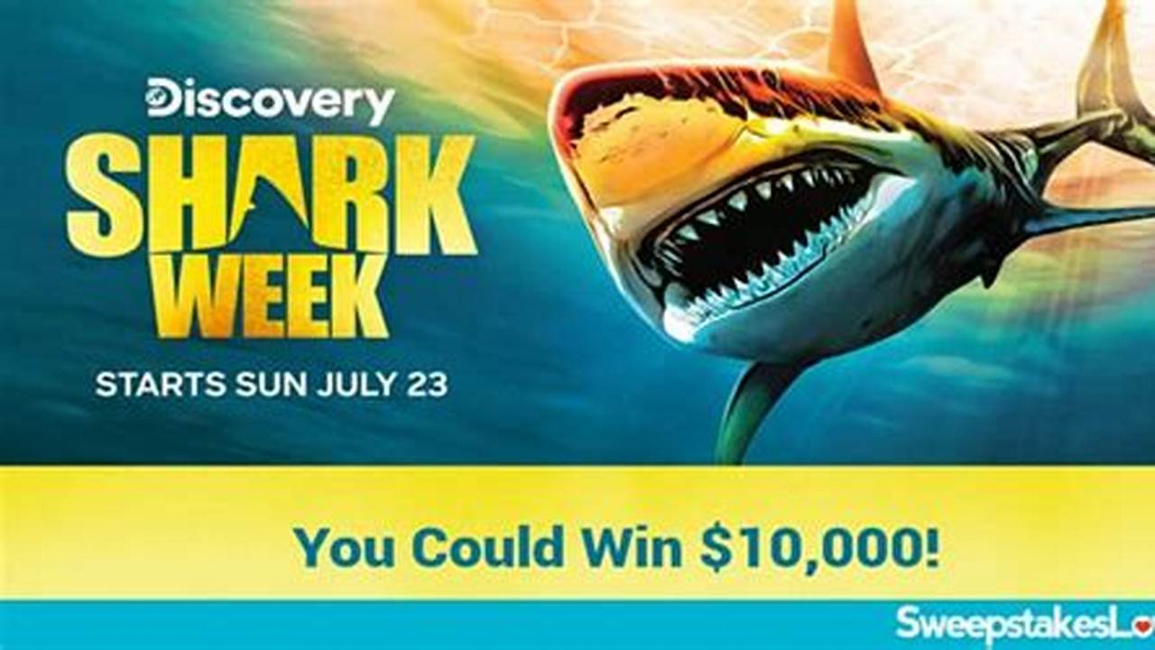 Shark Week Sweepstakes 2023