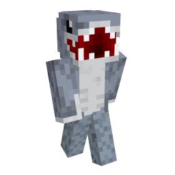 Transform into a Fearless Predator: Equip Your Minecraft Avatar with Deadly Shark Skin!