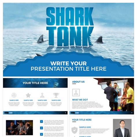 Shark Tank Powerpoint Template