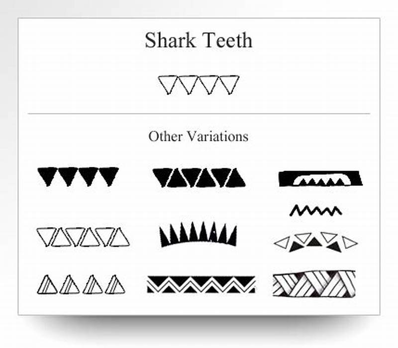 Shark Tooth Pattern