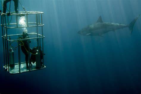 Shark cage diving operator