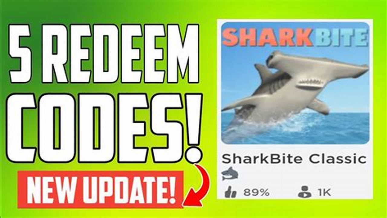Sharkbite Codes 2024