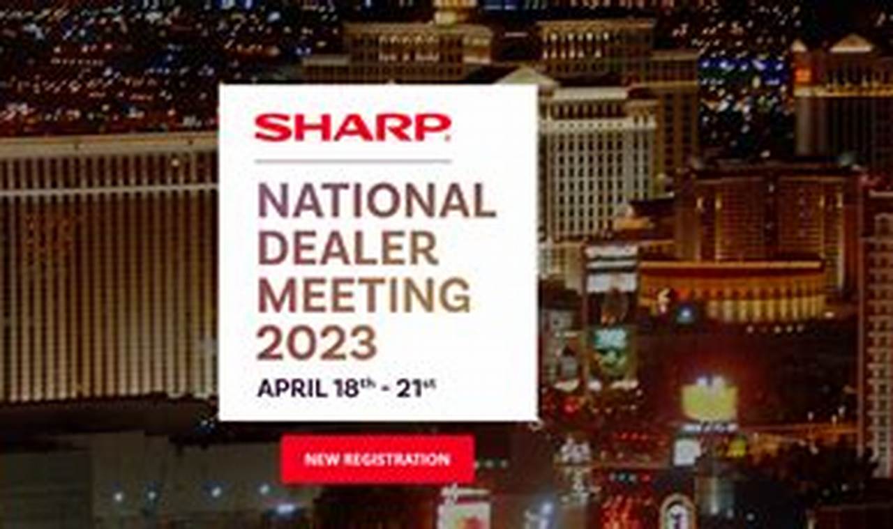 Sharp Dealer Meeting 2024