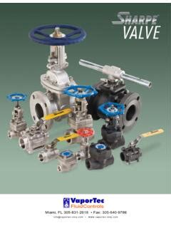 Sharpe Valves Catalog