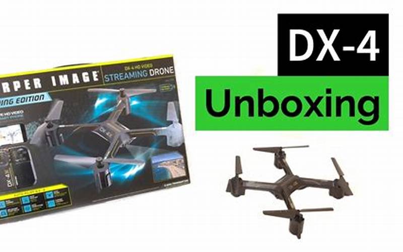 Sharper Image Dx 4 Hd Video Streaming Drone Unboxing