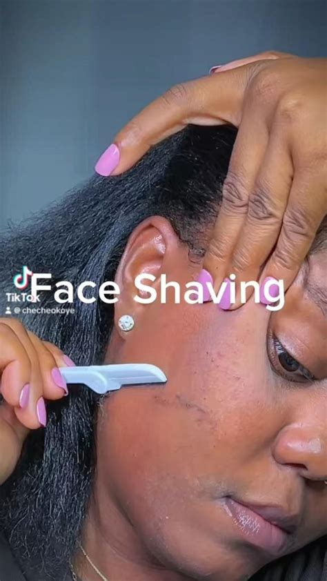 Shaving and Dermaplaning