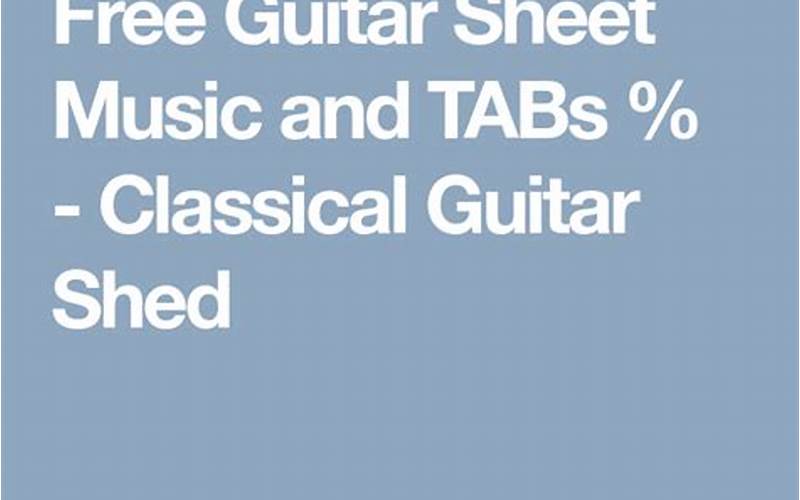 Shed Guitar Tabs