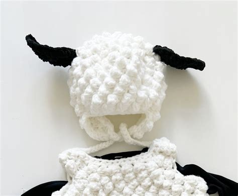 Sheep Crochet Hat