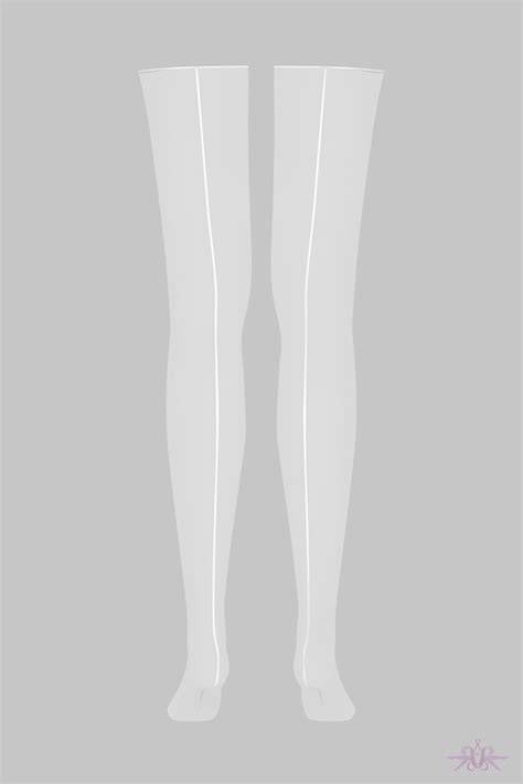Sheer White Stockings - SCIENCE EDUCATION