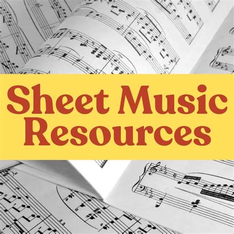 Sheet Music Resources