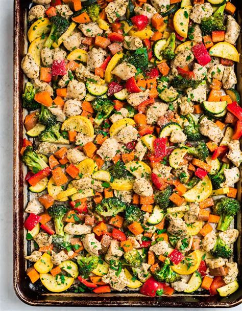 Sheet Pan Chicken and Vegetables