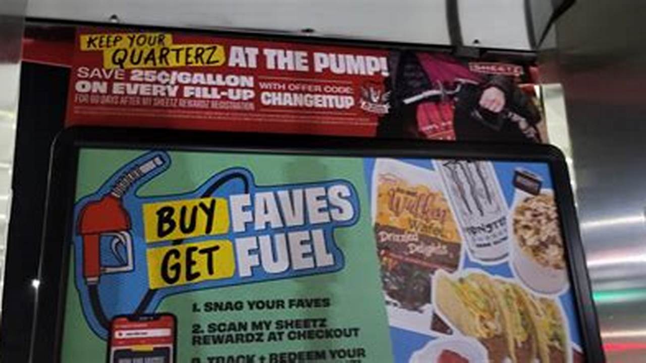 Sheetz Gas Promo Code 2025