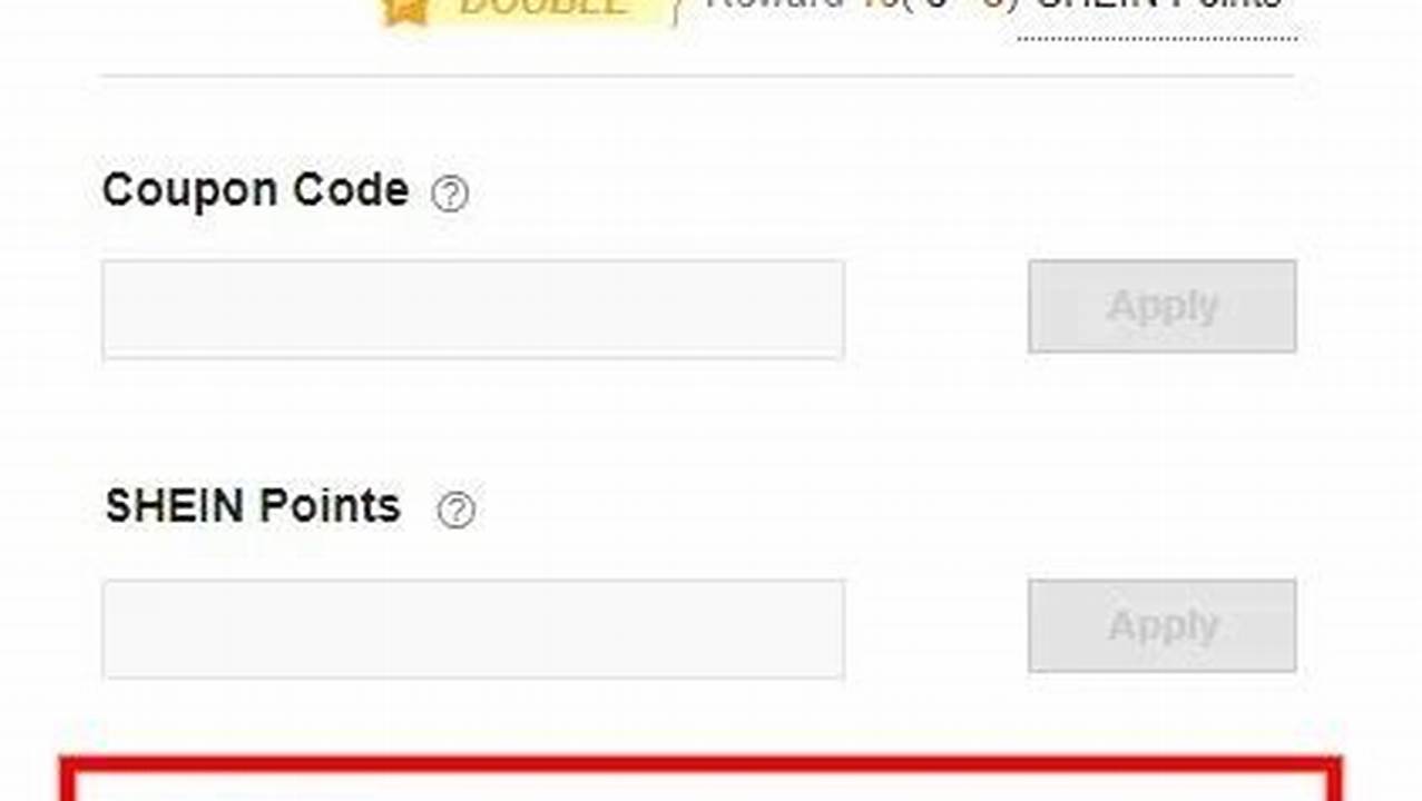 Shein Gift Card Code 2024