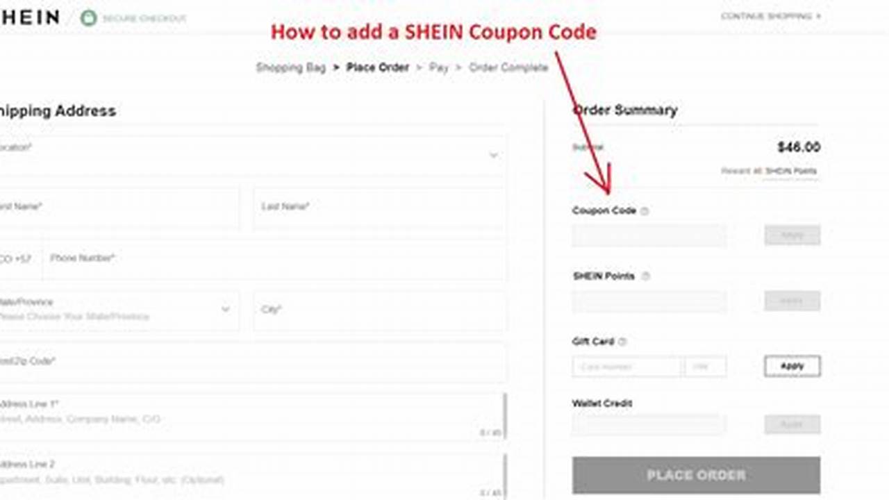 Shein Promo Code Canada 2025