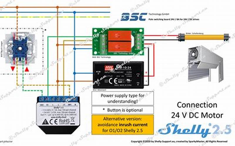 Shelly 2.5 Wiring Diagram For A Single Switch