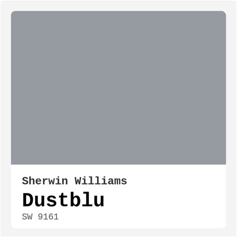 Sherwin Williams Paint Color 9161