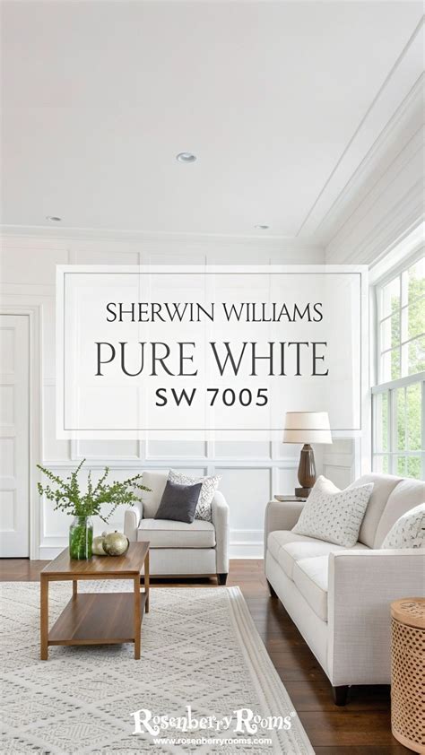 Get a Crisp Look with Sherwin Williams Pure White