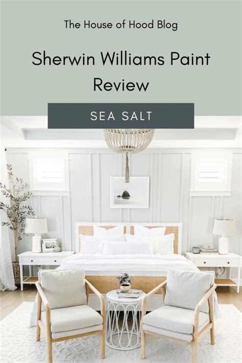 Refresh your walls with Sherwin Williams Sea Salt paint