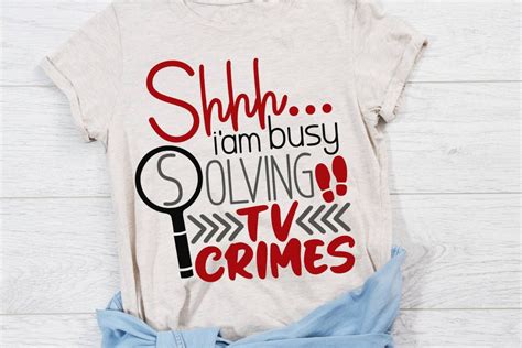 Download Shhh... I'm Busy Solving Tv Crimes Cut Files