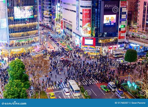 Shibuya Crossing at Night