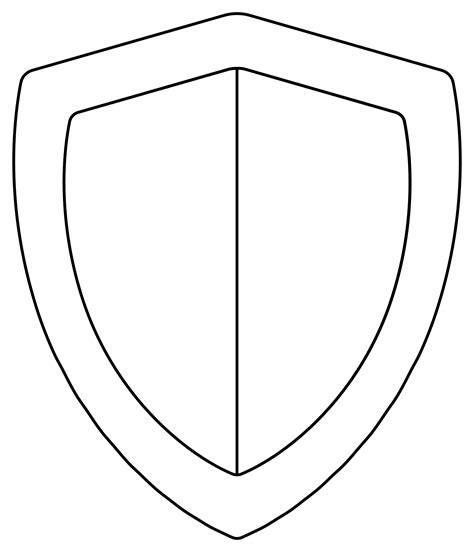 Shield Coloring Page